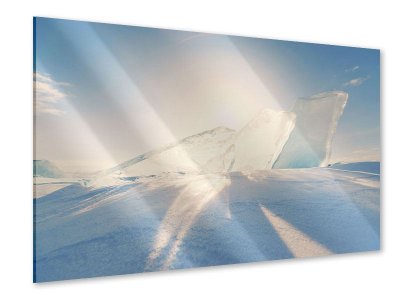 Acrylglasbild Eislandschaft 60 x 40 cm